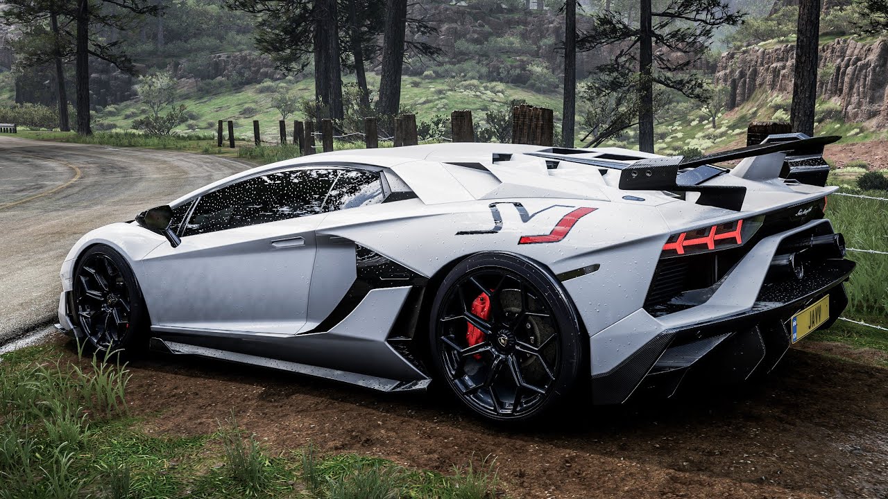 Lamborghini Aventador SVJ | Forza Horizon 5 | Logitech G29 Steering Wheel