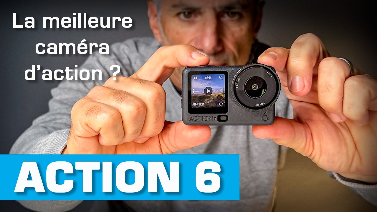 DJI OSMO ACTION 6 : Mon TEST et MON AVIS (mitigé)