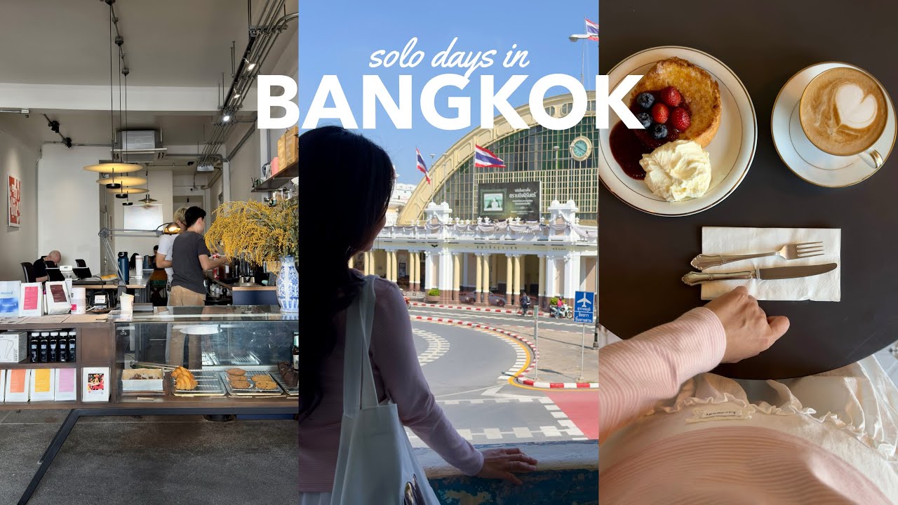 solo days in Bangkok (coffee, local eats & old town walks)