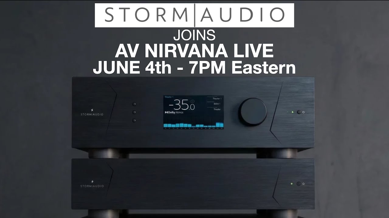 Прямая трансляция StormAudio &mdash; 4 июня в 19:00 по восточному времени!
