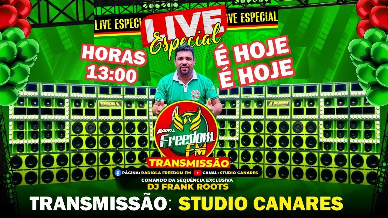 LIVE ESPECIAL - RADIOLA FREEDOM FM / DJ FRANK ROOTS