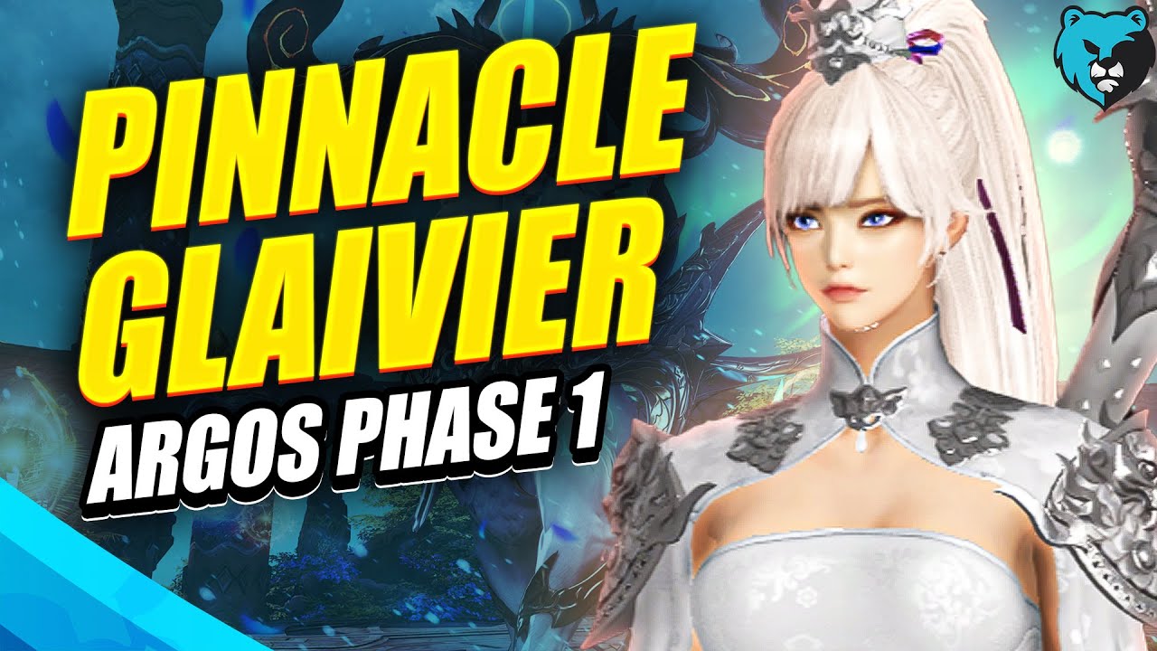 Argos Phase 1 Pinnacle Glaivier POV | Lost Ark