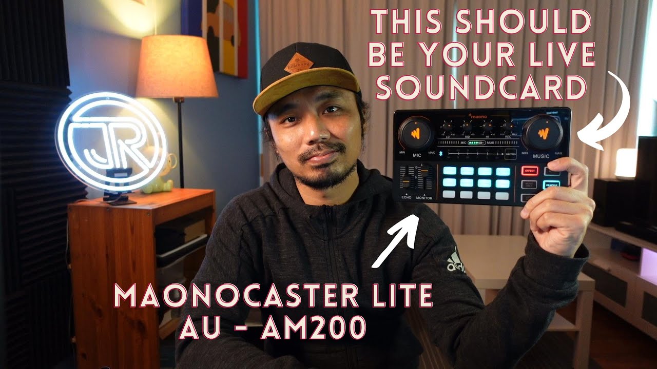 ITO NA BA ANG BEST LIVE SOUNDCARD??? MAONOCASTER LITE  AU - AM200 REVIEW | TAGALOG