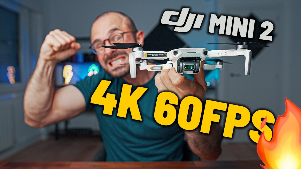 DJI MINI 2 👉 con este TRUCO puedes grabar en 4K 60fps