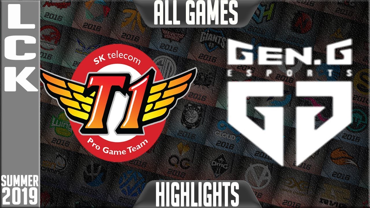 SKT vs GEN Highlights ALL GAMES | LCK Summer 2019 Week 4 Day 4 | SK Telecom T1 vs Gen.G