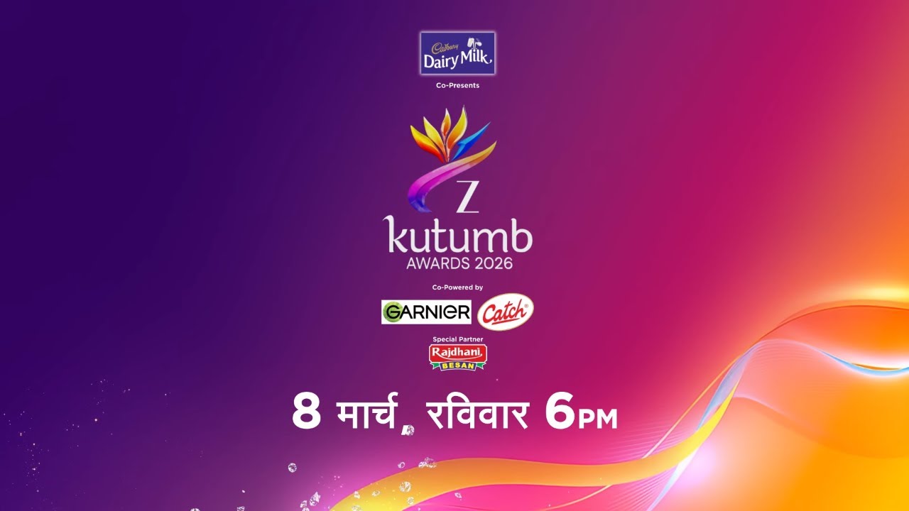 Zee Kutumb Awards 2026 - 8th March, Sunday At 6 PM - Zee TV