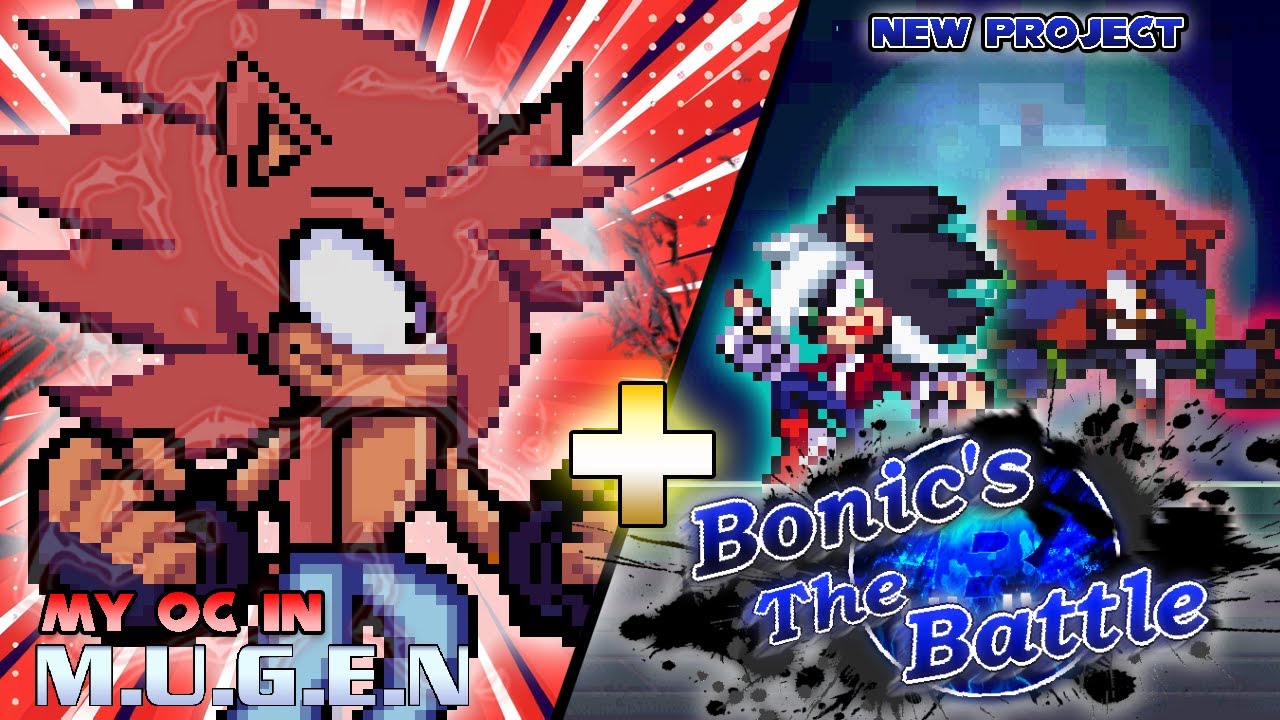 My Oc In M.U.G.E.N + New M.U.G.E.N Project