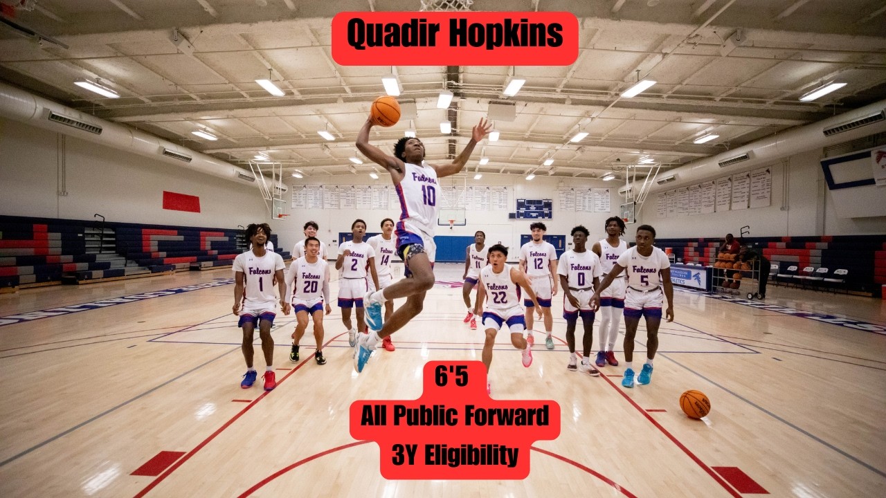 Quadir Hopkins | 6'5 Wing | 3Y Eligibility