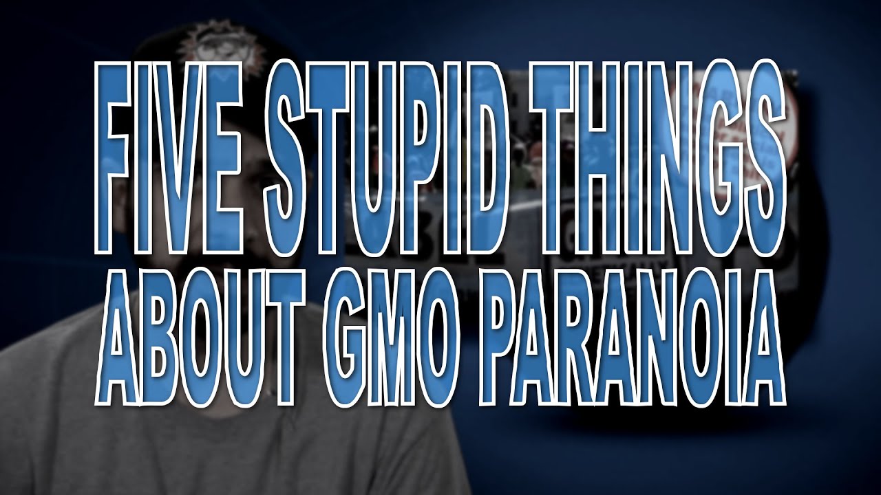 Five Stupid Things About GMO Paranoia