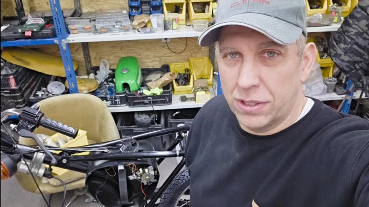 Kész van az Ajándék Motor!SImson S51 Bh40.