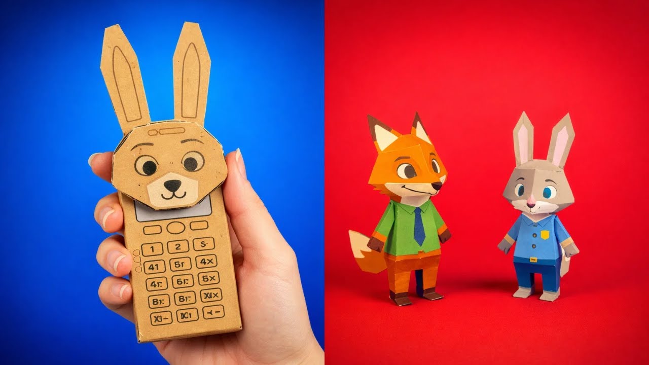 Paper or Cardboard? 🦊🐰 Nick & Judy’s Ultimate Zootopia Gamebook Adventures!