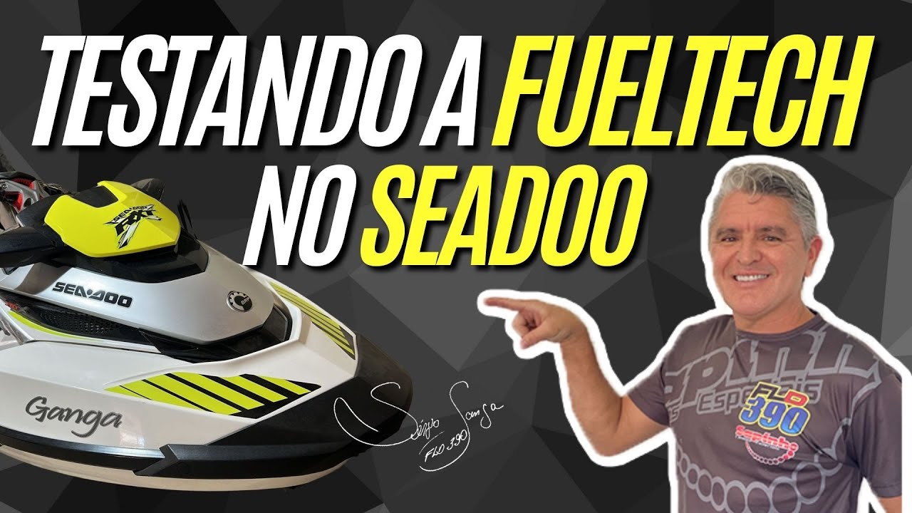 COLOQUEI O SEADOO NA &Aacute;GUA E TESTEI A FUELTECH NELE!  - S&eacute;rgio Ganga Sapinho