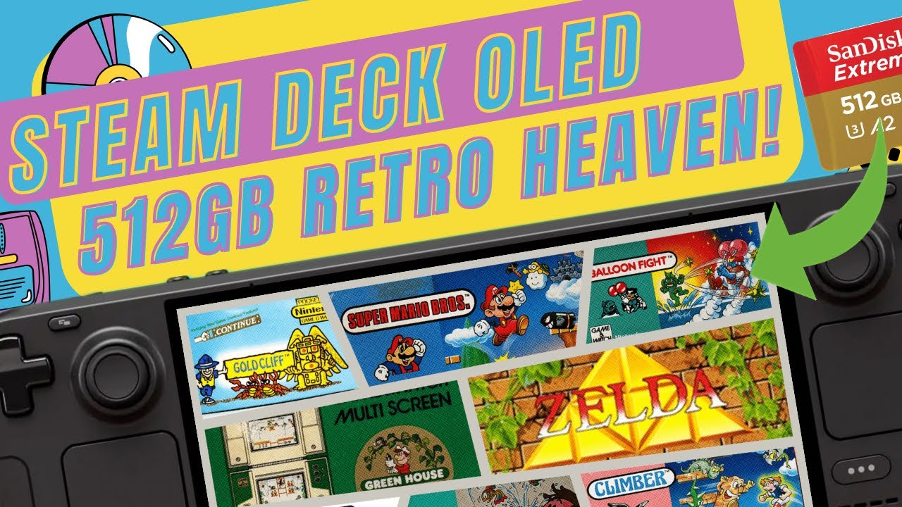 Эта эмуляция SD-карты для Steam Deck OLED просто ЭПИЧЕСКАЯ!!
