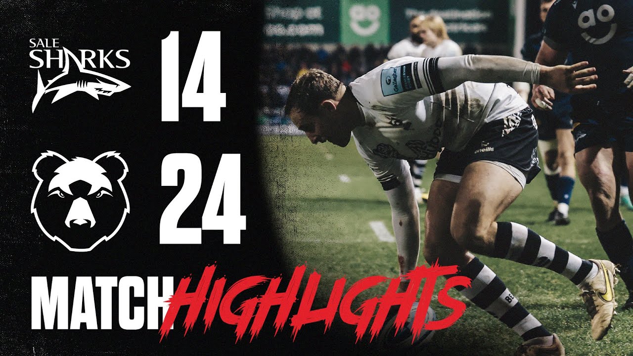 BATTLING WIN ON THE ROAD! | Highlights: Sale Sharks vs Bristol Bears