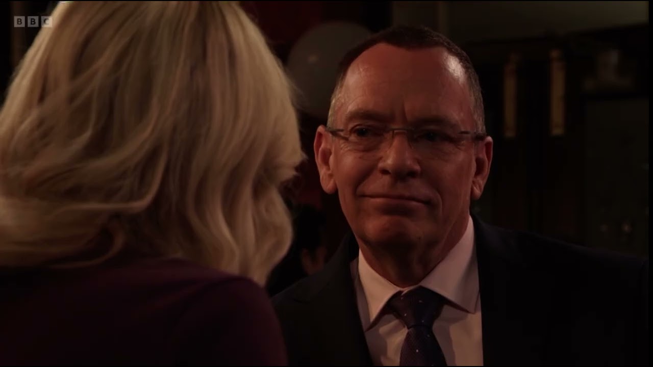 Eastenders Kathy says to Ian to forgive David for what he did in the past as David goes to the vic
