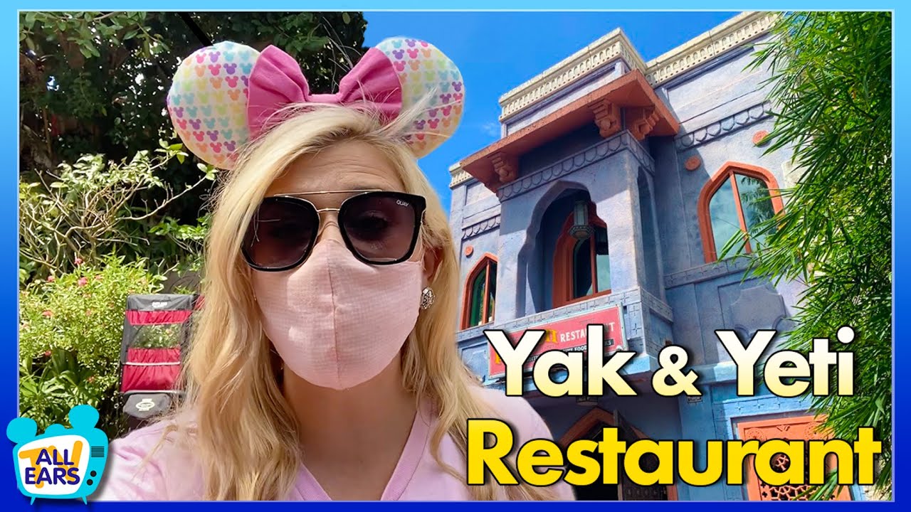 Good Restaurant, GREAT Staircase: Disney World Review -- Yak & Yeti Review