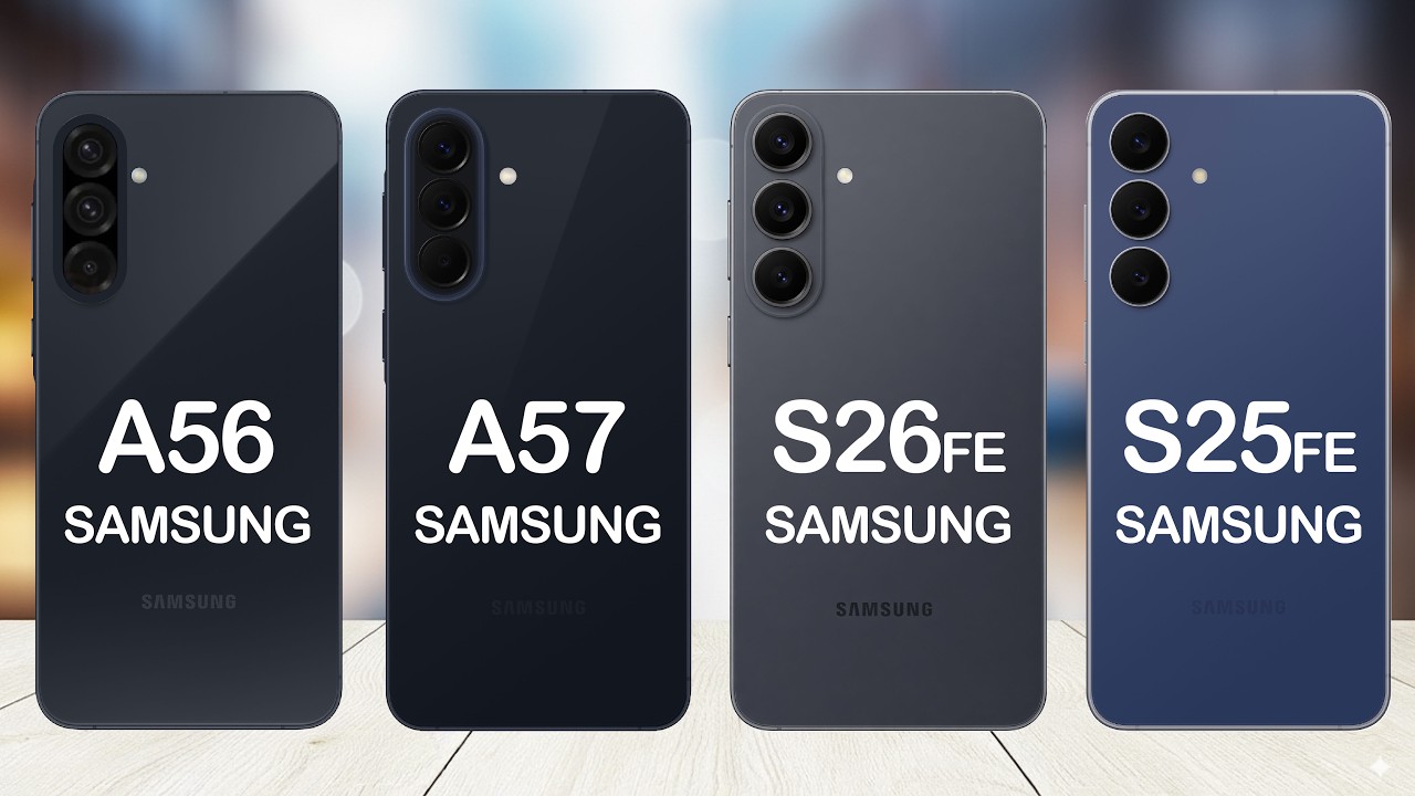 Samsung Galaxy S26 FE vs S25 FE vs A57 vs A56 | Biggest Differences!