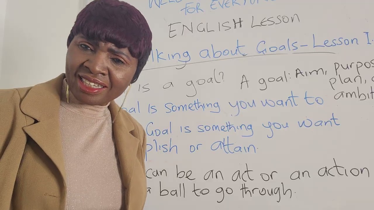 Talking about Goals!