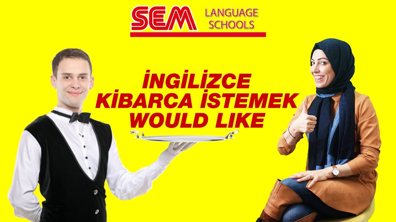 #32 WOULD LIKE (İNGİLİZCE İSTEMEK, İNGİLİZCE KİBARCA İSTEMEK) (A1 Kuru Konu Anlatımı)