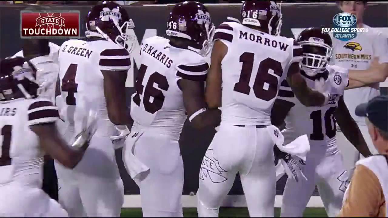 Brandon Holloway 100 Yard Kick Off Return vs Southern Miss 2015