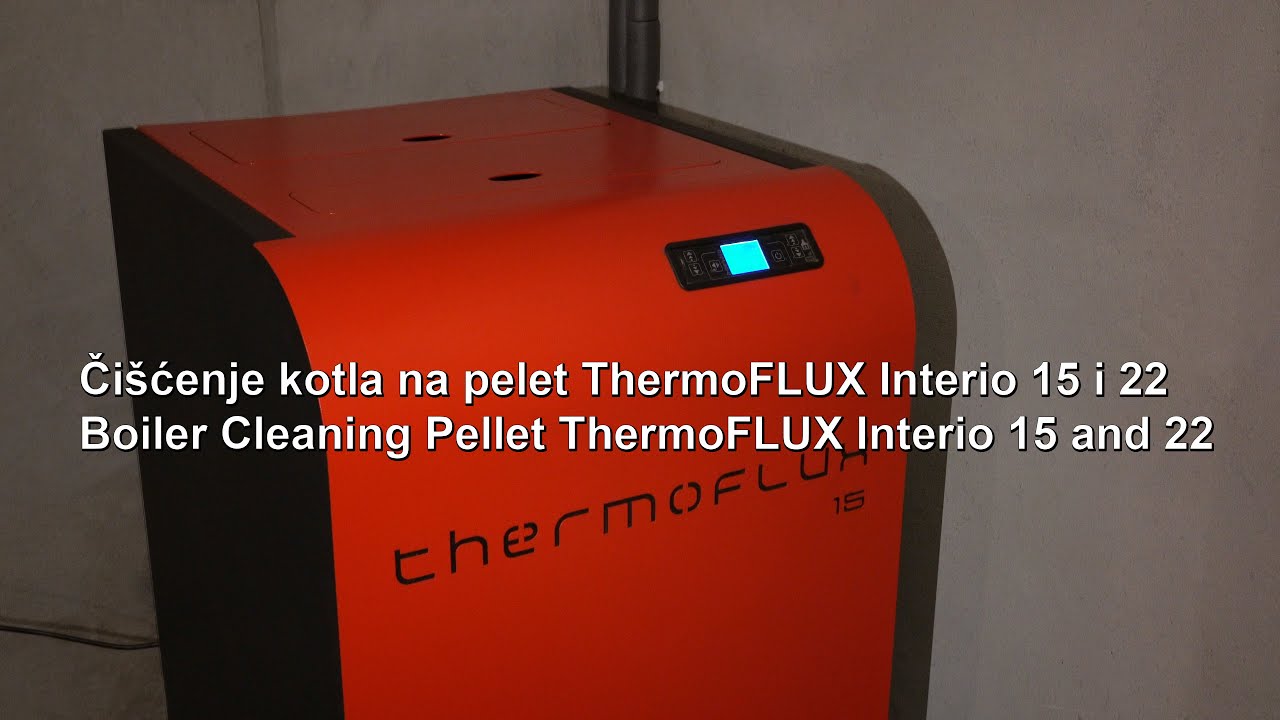 Čišćenje kotla na pelet ThermoFLUX Interio 15 i 22 - (4K)