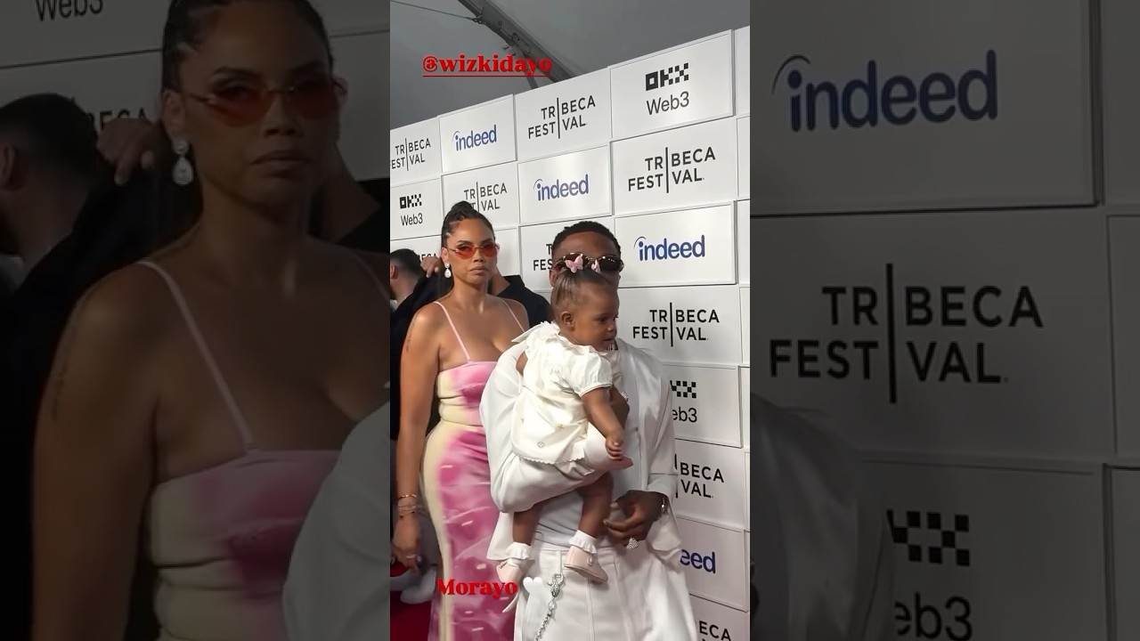Big Wiz and Jada Pollock arrive at the premiere of the &ldquo;Wizkid- Long Live Lagos&rdquo; documentary.
