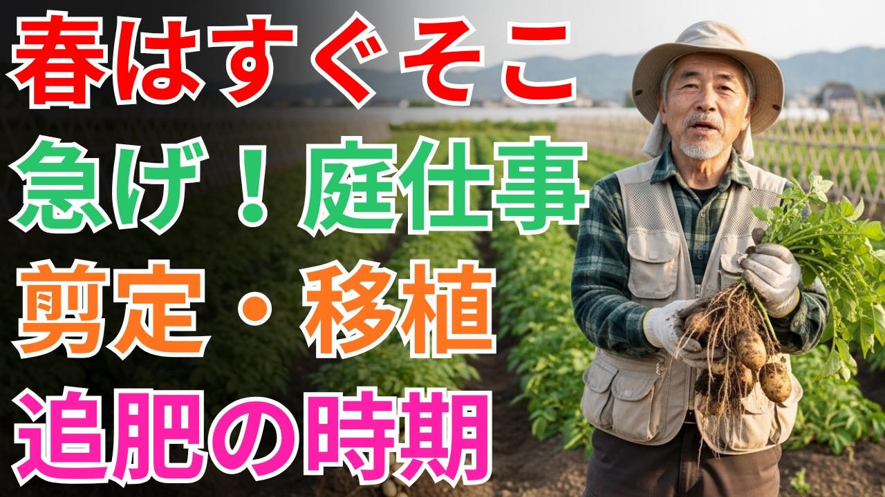 【知らないと損！】数年植えっぱなしのダリアに起きた異変。雪解けの庭を再生し、春の爆咲きを確約する「今すぐやるべき」全行程 【ダリアの掘り上げ】【春の庭作り】【冬の剪定】