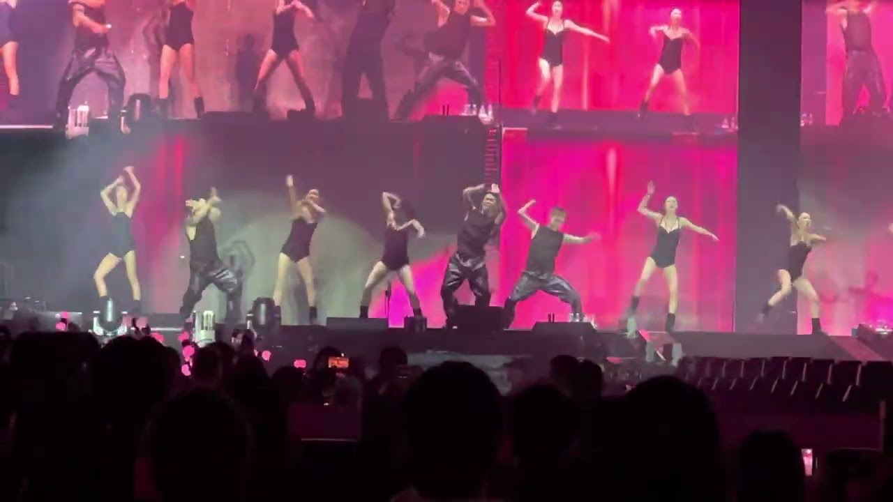 Blackpink World Tour LA Day 1 - YGX Solo Performance - Pink Venom