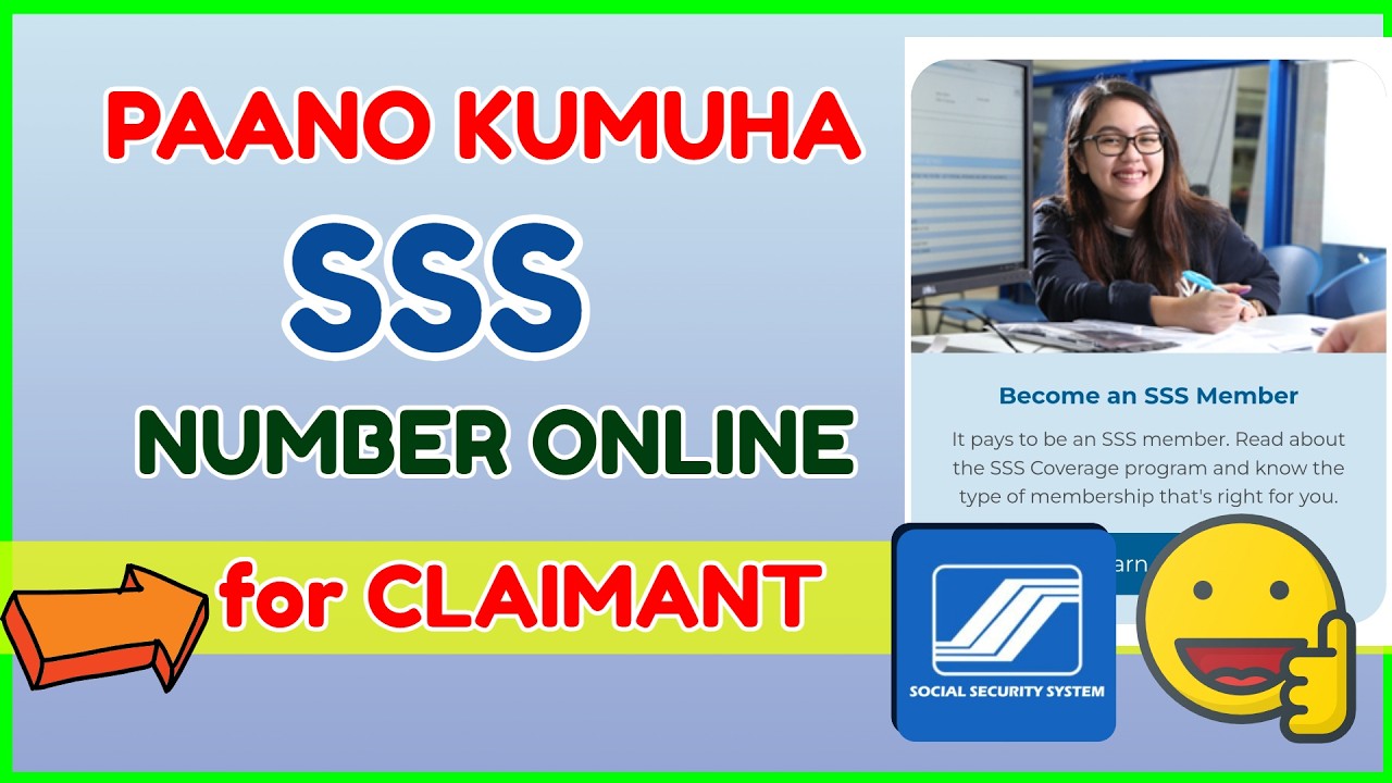 Paano Kumuha ng SSS Number para sa Claimant o Beneficiary (Death & Funeral Claims)
