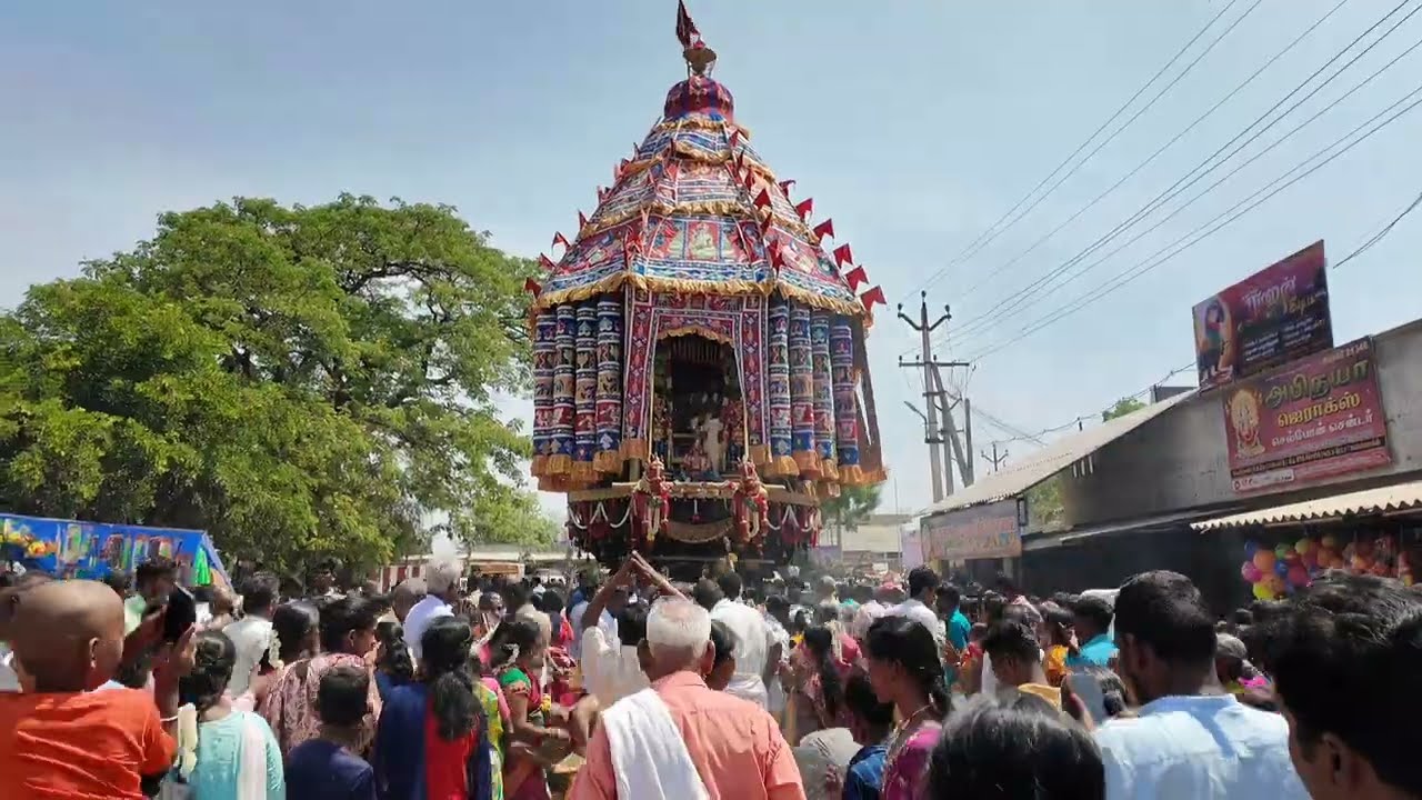 புள்ளம்பாடி தேர்  கிடா வெட்டு திருவிழா pullambadi ther thiruvila 1 May 2024