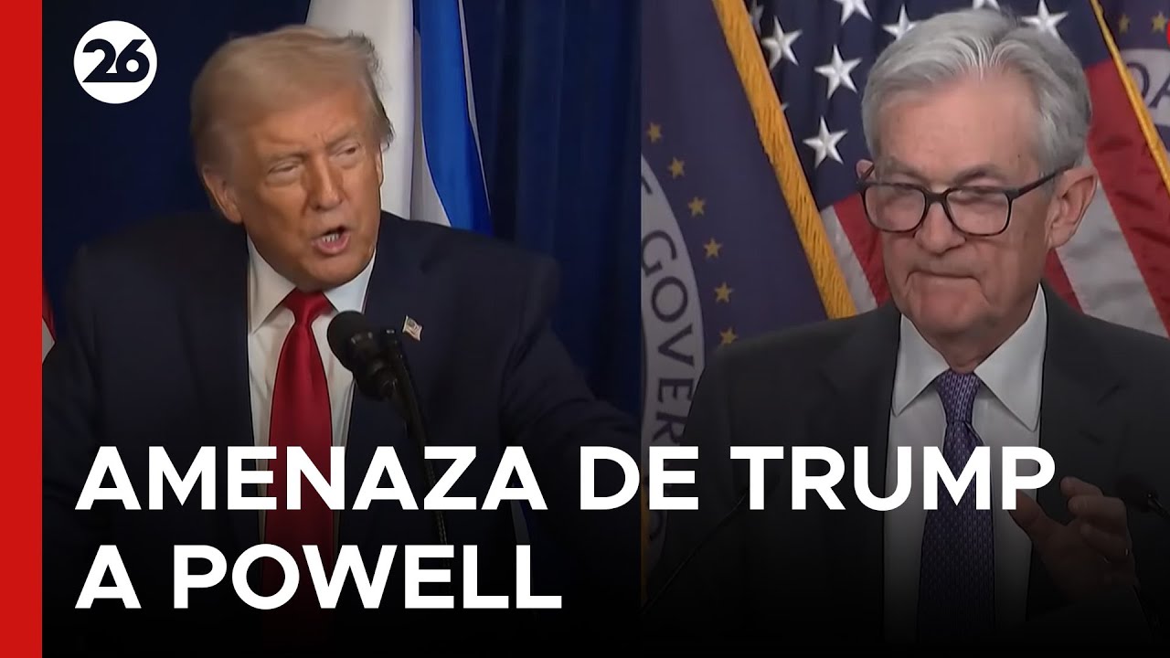 🇺🇸 EEUU | Trump amenaza con demandar al presidente de la Fed, Jerome Powell
