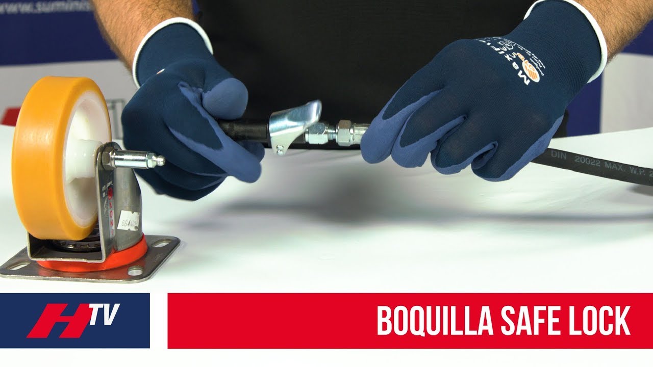No te manches más con la engrasadora manual, usa la boquilla para bombas de engrase