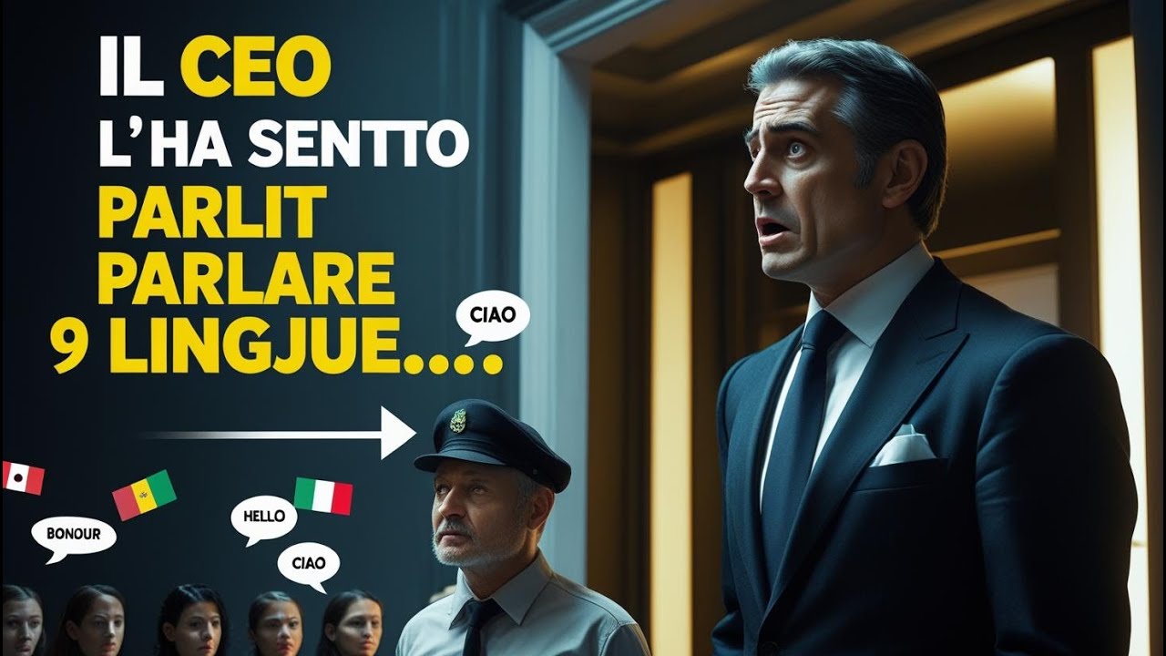 Il CEO sente il custode parlare nove lingue...Quello che fa dopo lascia tutto l’ufficio senza parole