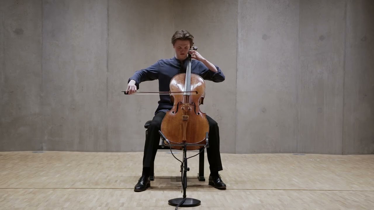 Z. Kodaly. Sonata for Cello solo, B minor, op.8, III: Allegro molto vivace.  Arne Zeller