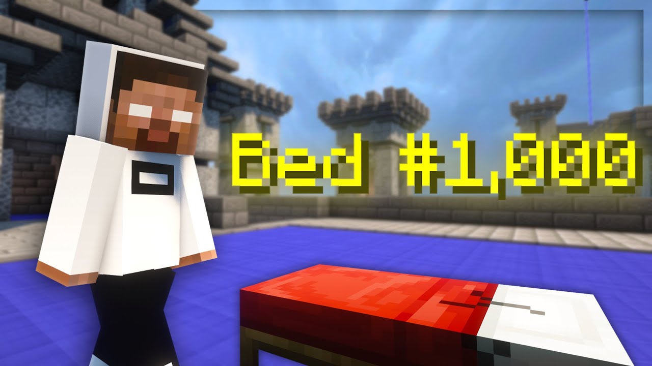 1,000 Beds in 40v40 Castle Bedwars