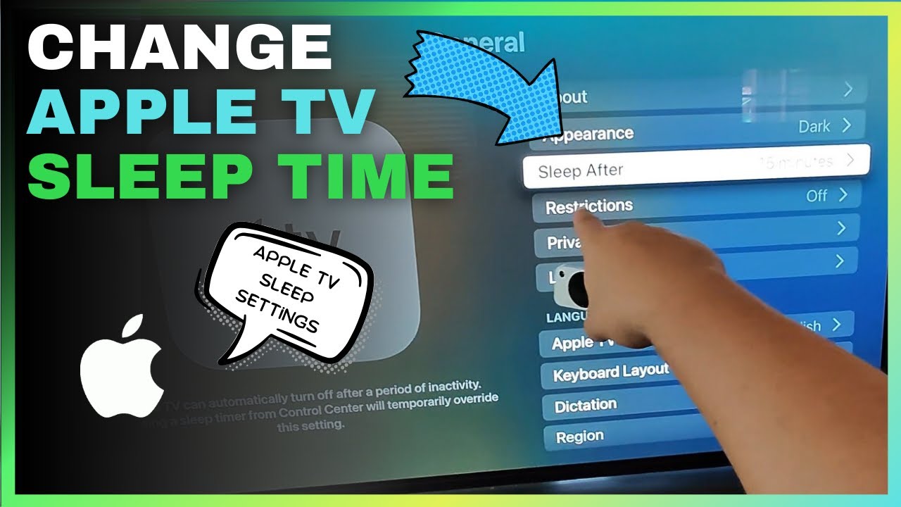 How to Change Apple TV Sleep Time