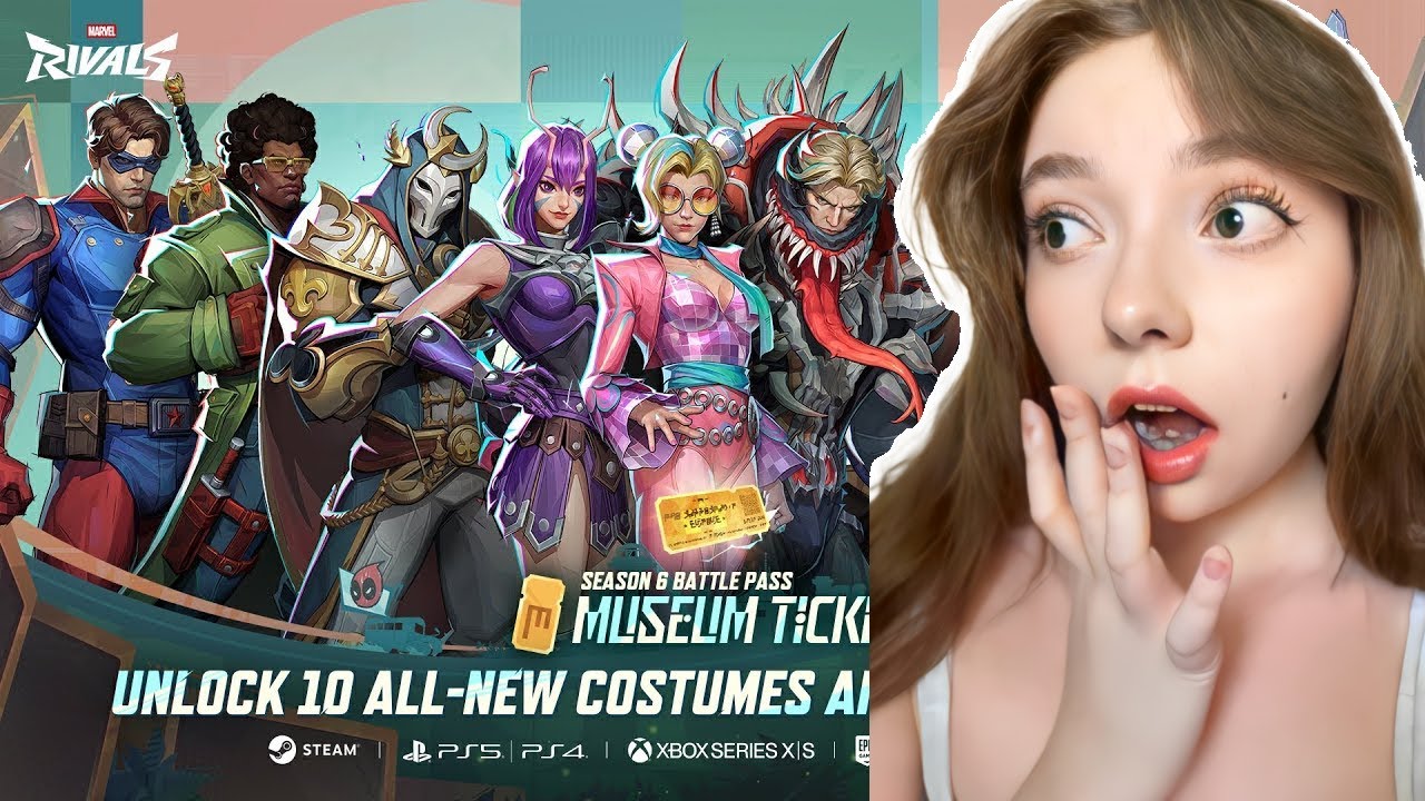 SUE STORM'S SKIN IS UGLY.. Marvel Rivals Season 6 Battlepass REVEALED! - Reaction