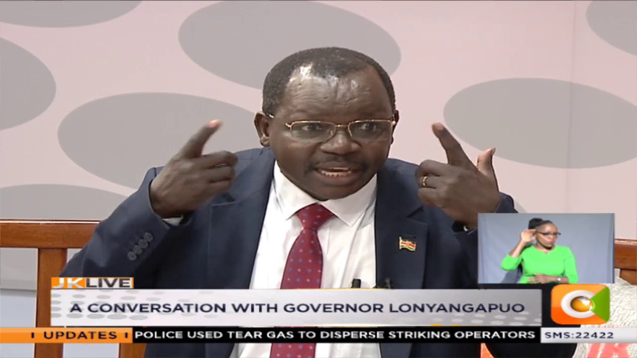 Governor Lonyangapuo: We should talk about 2022 politics in 2021 | JKLIVE