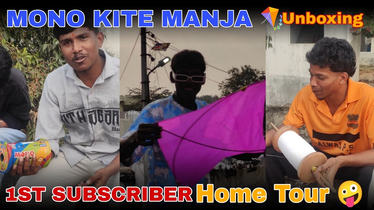 MONO KITE UNBOXING || Mono Gold || 1st Subscribe kuda Confirmed #jayanthsonu