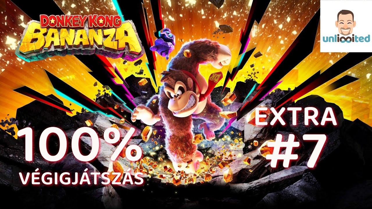 EXTRA #7 DONKEY KONG BANANZA 100% VÉGIGJÁTSZÁS