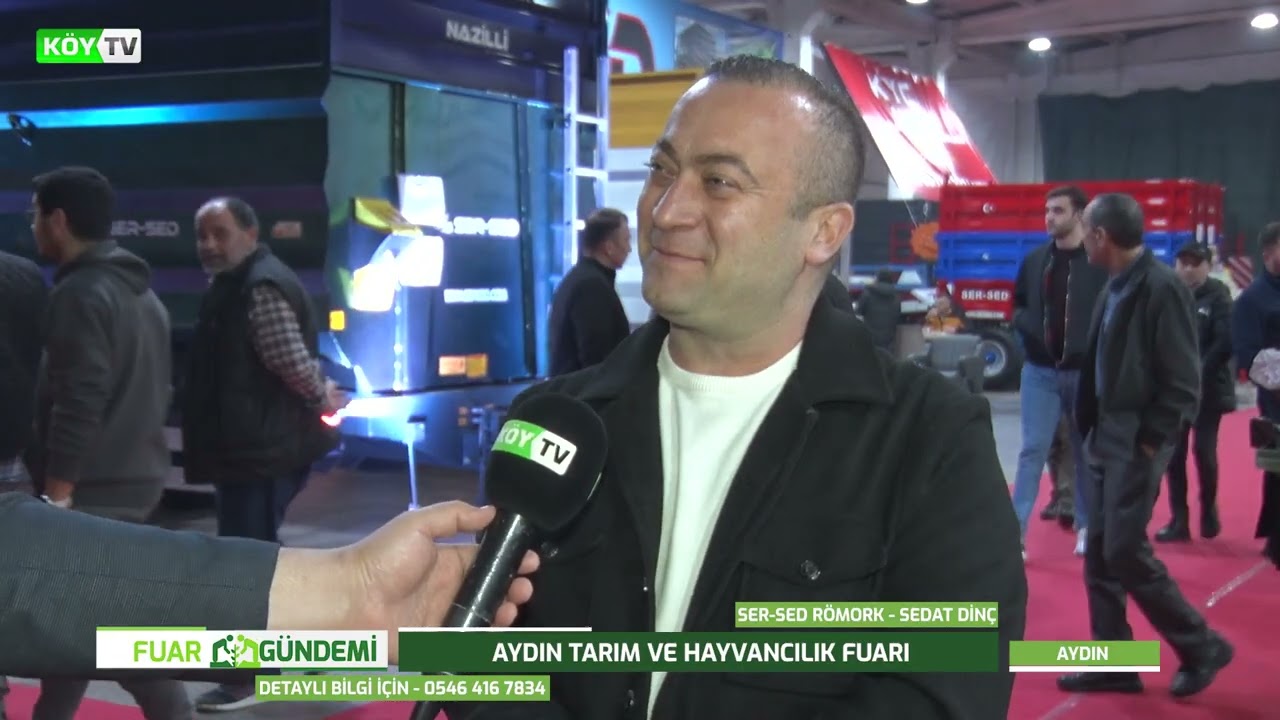 SER  - SED Römork I Aydın Tarım Fuarı 02.2026