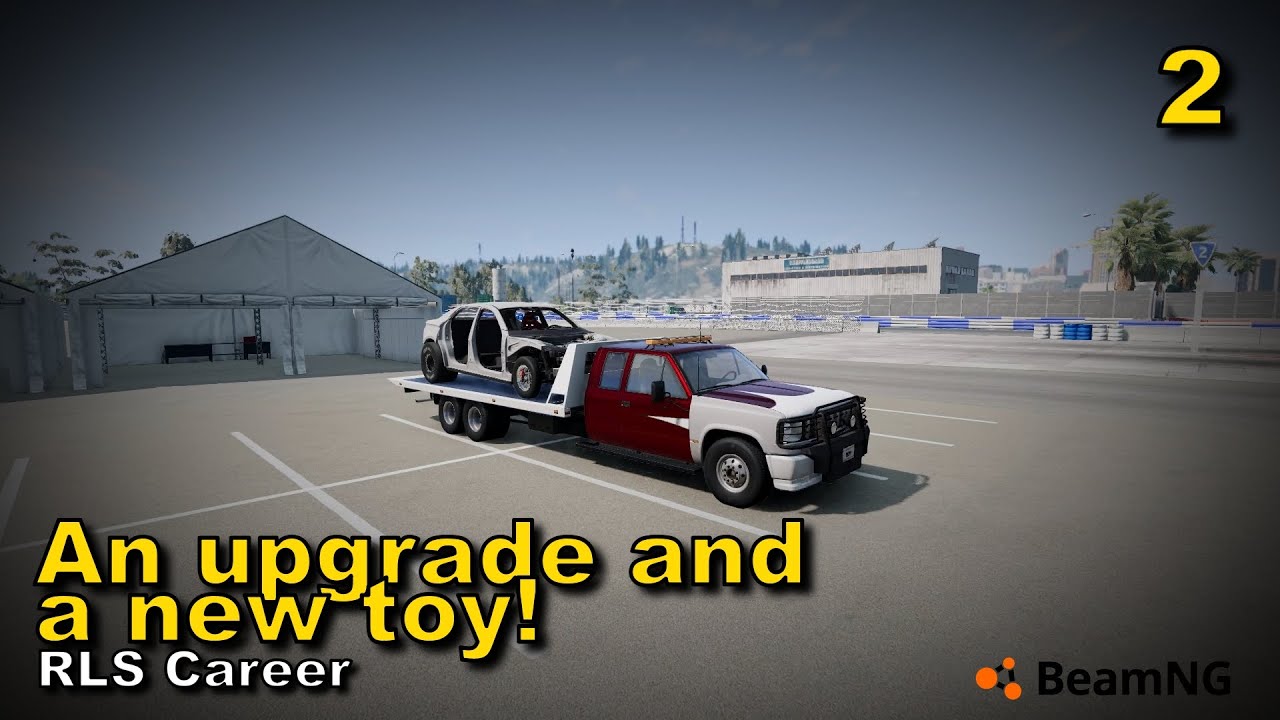 An upgrade and a new toy | BeamNG w/ RLS Career Overhaul | Episode 2
