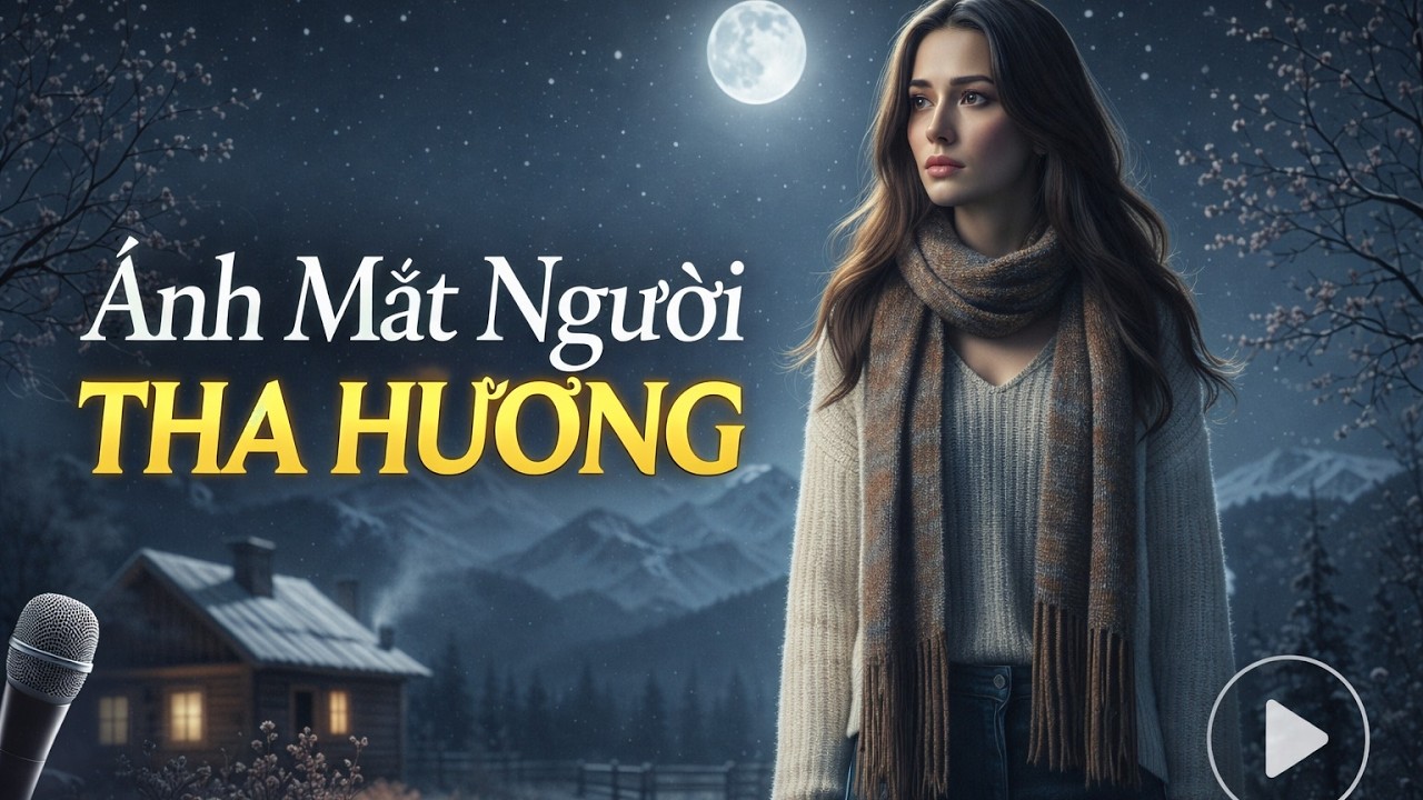 Ánh Mắt Người Tha Hương  | Nhạc Quê Hương Nghe Là Nhớ Nhà | Bolero Hoài Niệm