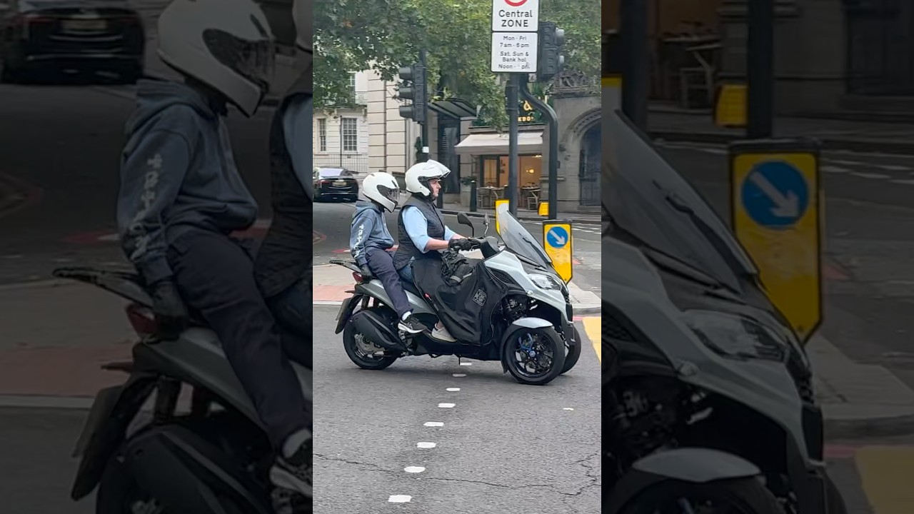 2025 PIAGGIO MP3 310 S HPE #london #automobile #londoners #thelondonersstory #vespascooter #vespa
