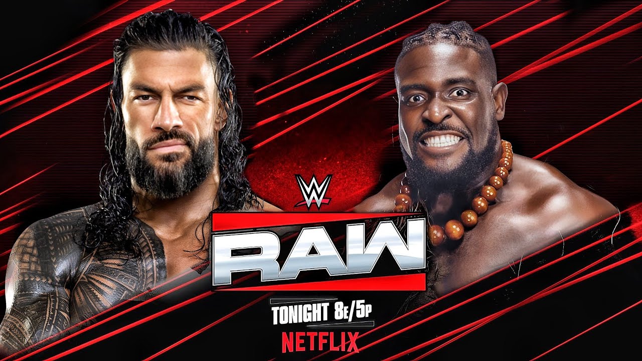 Roman Reigns vs Oba Femi Full Match WWE RAW NETFLIX 2026 - The Monster vs The Original Tribal Chief