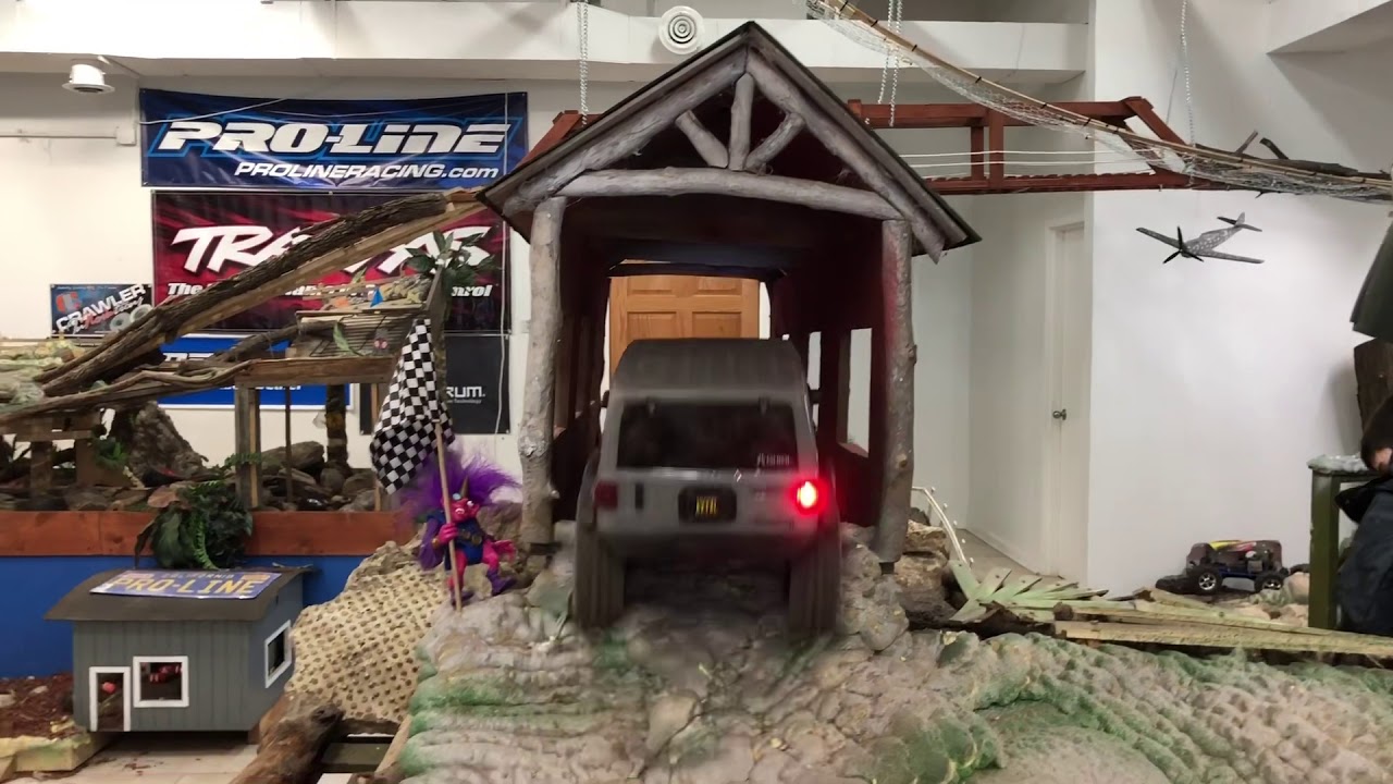 RC Crawling at hobbytown USA’s crawler course in Schaumburg