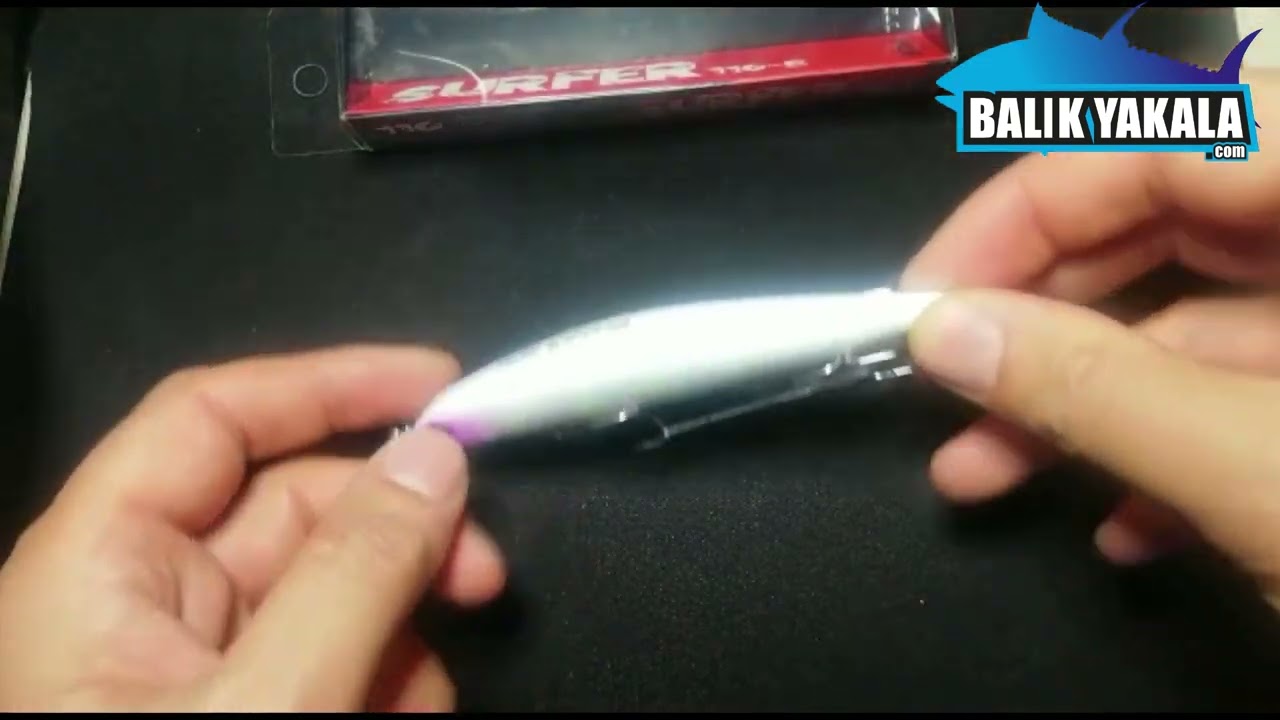 Fujin Surfer 110s 20gr 11cm Maket Balık 034 Glow Purple