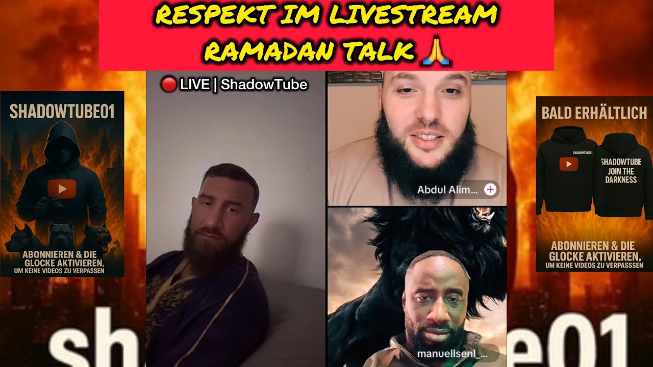 🔴 LIVE | Amar47, Manuellsen & Abdul Alim sprechen respektvoll über Ramadan und den Glauben 🙏