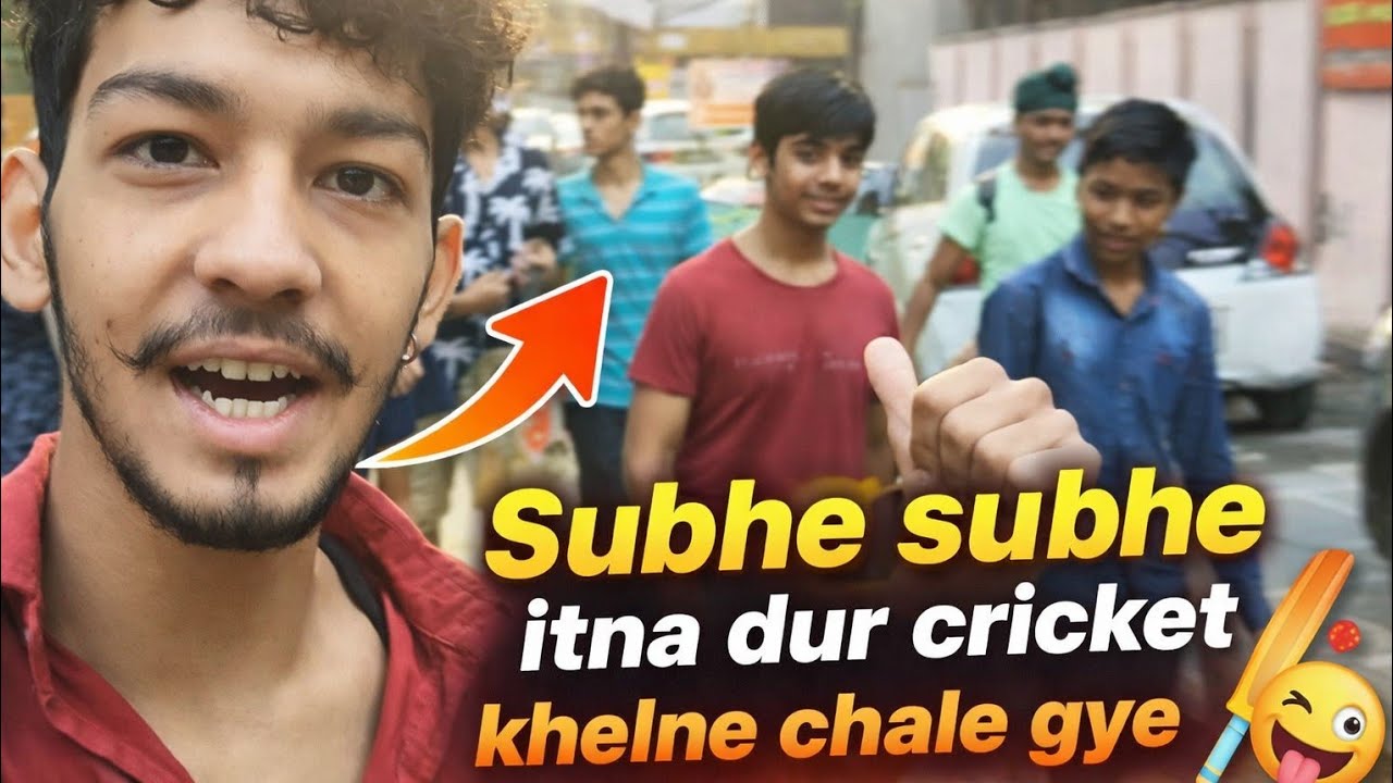 Dhingra park 🏞️chale gye cricket 🏏 khelne subhe subhe 🌄