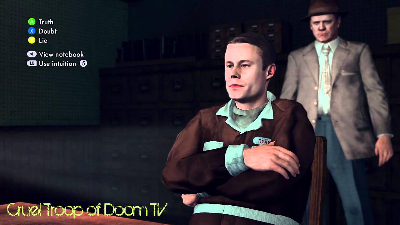 L.A. Noire: Perfect Interrogation - Matthew Ryan at Central Station [The Gas Men Case]